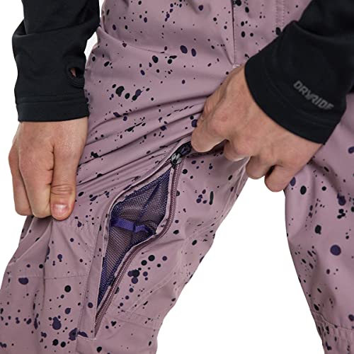Calça cargo masculina 2L - modelagem regular, respingos de sabugueiro, média