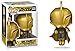 POP DC Heroes: Black Adam - Dr. Fate (Metallic) Funko Vinyl Figure (Bundled with Compatible Box Protector Case), Multicolor, 3.75 inches
