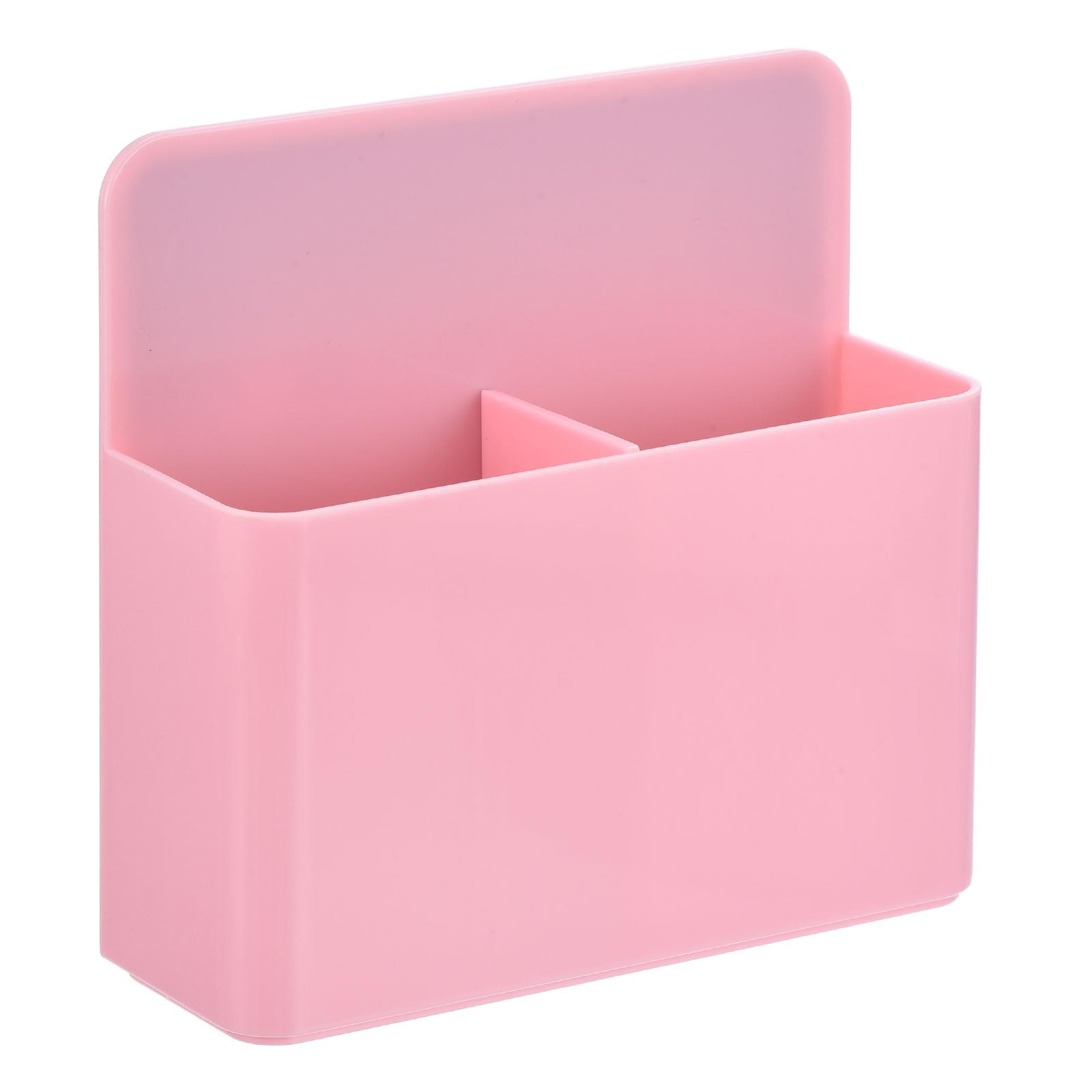 PATIKIL Magnetic Pen Marker Holders, 125x40mm Dry Erase Marker Pencil Holder Cup Organizer for Classroom Home Office Refrigerator Whiteboard Locker, Pink, 4.7x4.9x1.6