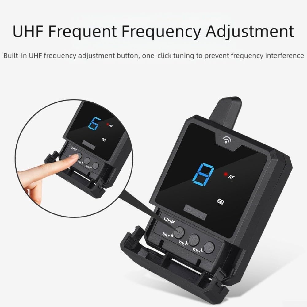 Drahtloses In-Ear-Monitor-Set mit Rauschunterdrückung(1 to 1)