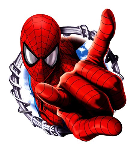 DivineDesigns Spiderman Thumbs Wall Sticker | Wall Sticker for Living Room/Bedroom/Office and All Decorative Stickers-image-44