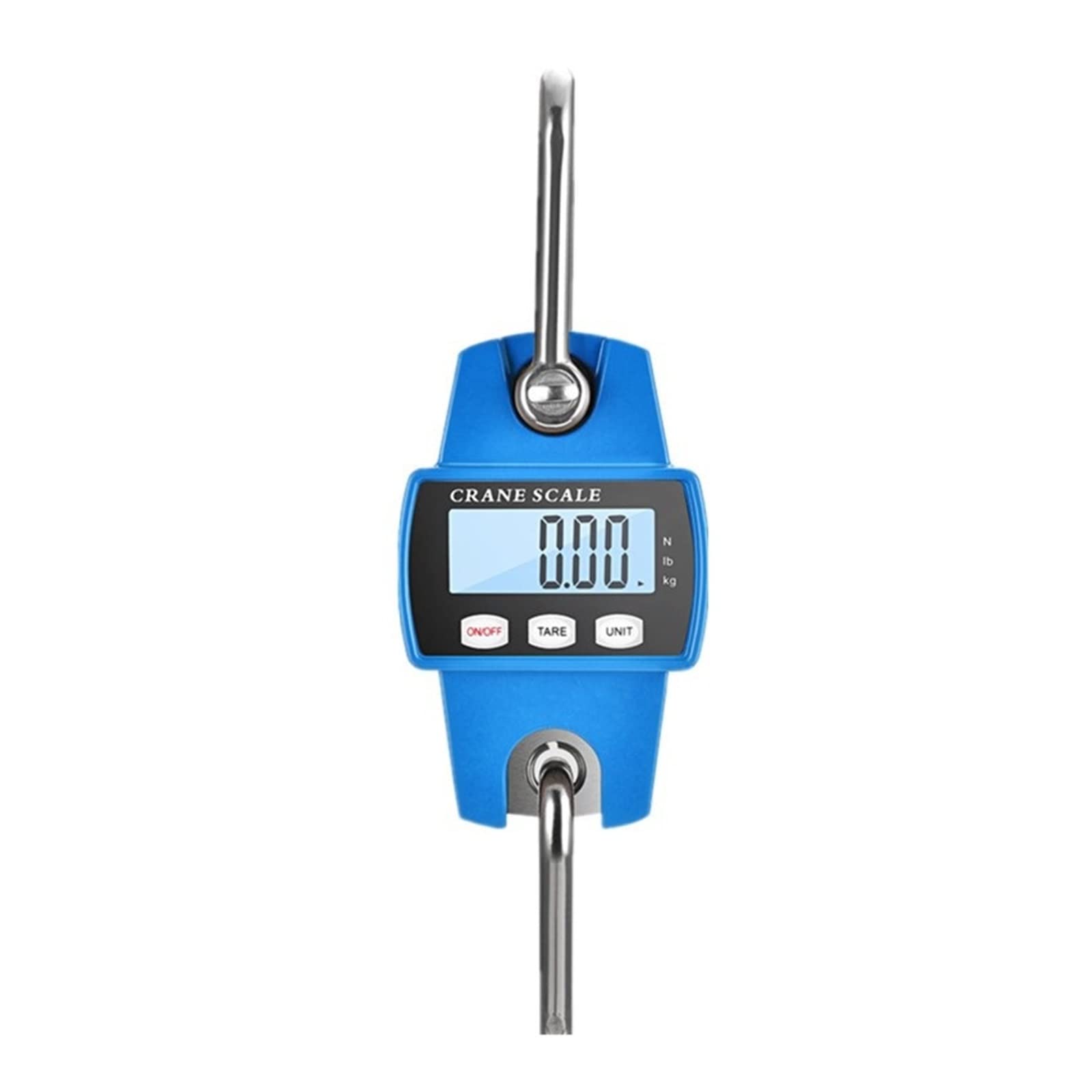 Bilancia digitale per gru, Bilancia for bagagli 300 kg Valigia portatile elettronica digitale da viaggio Pesa for Peso bilancia appeso con retroilluminazione(Blauw)