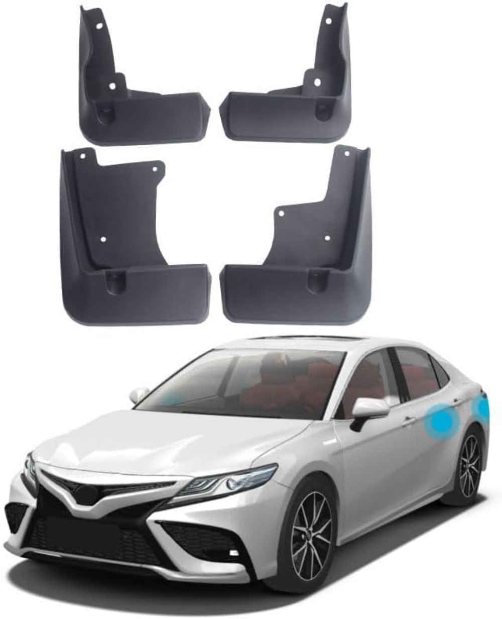 Guardabarros coche Toyota Camry 2018-2023 delanteros y traseros para protección total contra barro