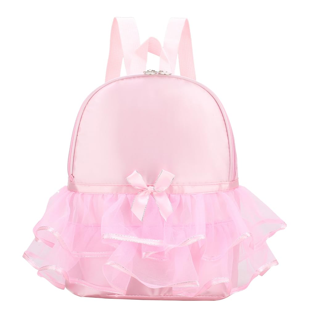 VALICLUD Zaino Per Danza Classica Bambini 12.99In X 10.24In X 5.12In Borsa Da Balletto Leggera Con Ampia Capacità Per Abiti Da Ballo Scarpe E Accessori Per Scuola E Attività Sportive Quotidiane