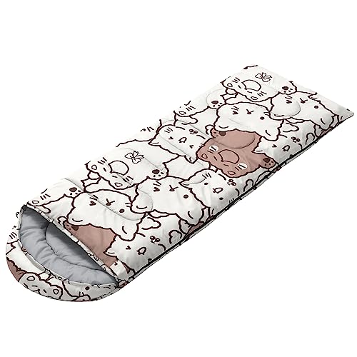 CVHOUSE Bolsa de Dormir para Camping, 3 Temporadas, Ligera, Impermeable, para Adultos y Niños miniatura 4
