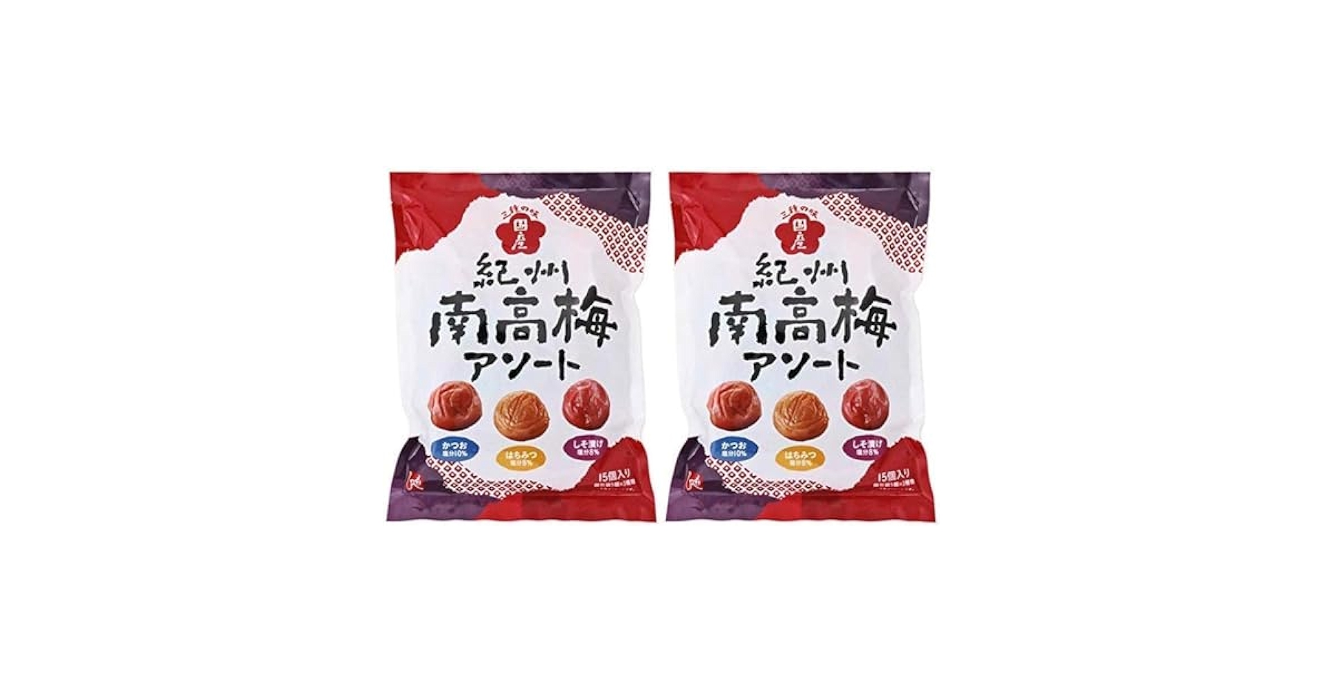 Amazon.co.jp: 【まとめ買い】もへじ 紀州南高梅 アソート 三種
