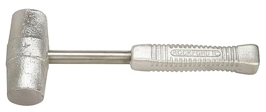 American Hammer AM10LNAG Lead Alloy Non Marring Industrial Hammer, 10 lb, 6.25