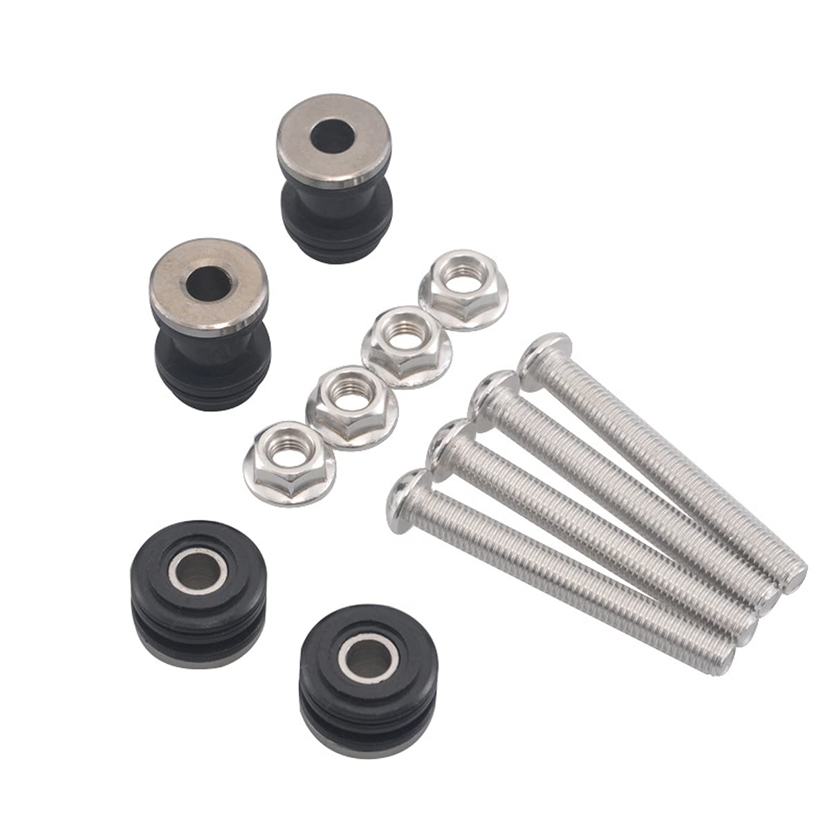 Schienale rimovibile Sissy Bar Docking Hardware Set Compatibile con Harley Sportster XL883 XL1200 48 72 Iron 883 2004-2020