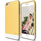 iPhone 6 Plus Case, elago [Glide Limited-Edition][Creamy Yellow / White] - [Mix and Match][Premium Armor][True Fit] – for iPhone 6 Plus Only