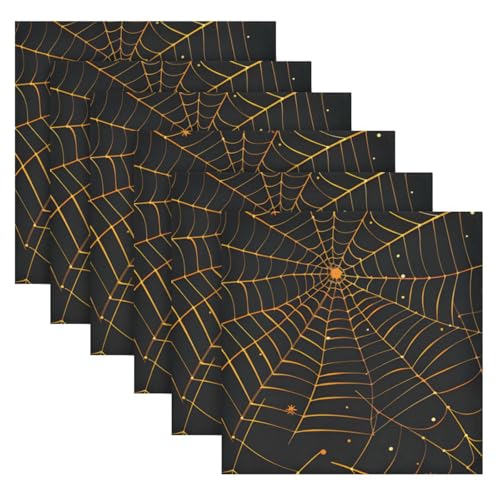 Servilletas de Tela Halloween 20x20 pulgadas Pack x6 miniatura 2