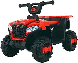 Zippy Toys, Quadriciclo ATV Elétrico Vermelho 6V