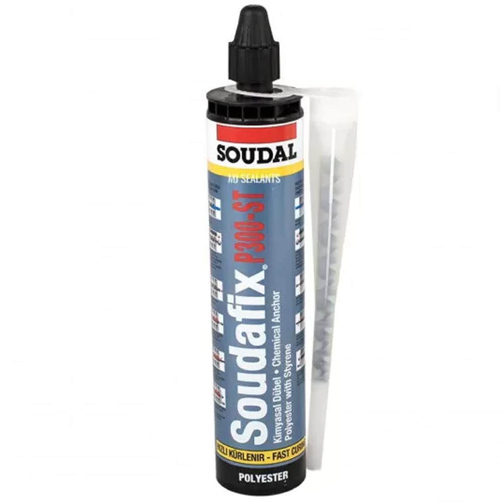 Soudal Soudafix P300ST Resin Polyester Based Chemical Anchor Easy to