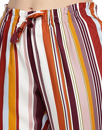 Image of B STORIES Maroon Stripes PJ