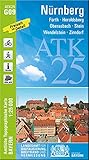  ATK25-G09 Nürnberg (Amtliche Topographische Karte 1:25000): Fürth, Heroldsberg, Oberasberg, Stein, Wendelstein, Zirndorf (ATK25 Amtliche ... Oberasbach, Stein, Wendelstein, Zirndorf