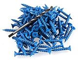 Ansen Tools AN-113 Diamond Tip Phillips/Flat Head Concrete Screw Anchor 3/16