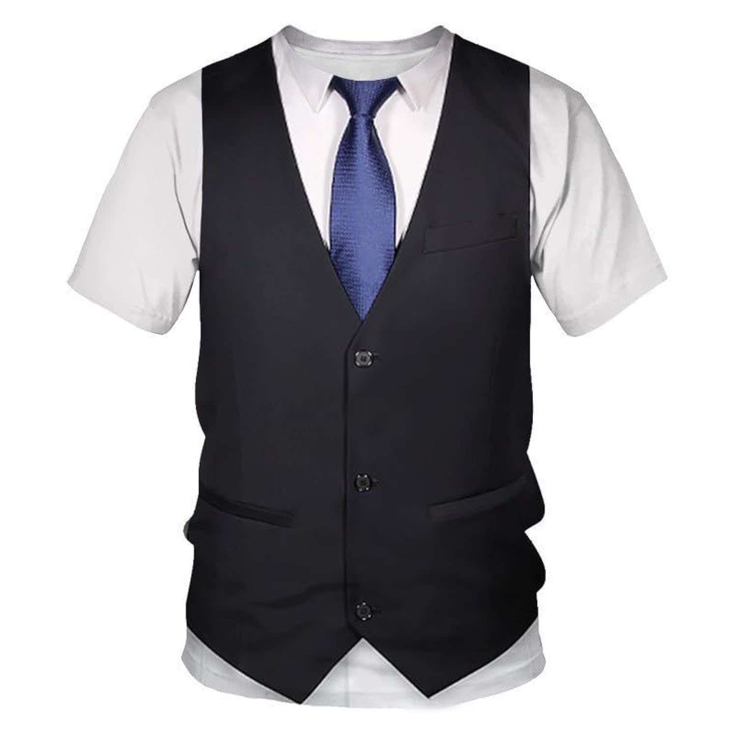 WHNBCWFunny Men's Tuxedo T Shirt Tie Tux Graphic Tee Shirt