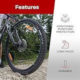 Fincci Bicycle Tyres MTB 29 x 2.1 Inch - Pair Foldable Tires 29 inches 30 TPI with 1mm Nylon Protection - Pack of 2 Accessories 52-622 for Mountain Bikes, Electric, Gravel Hybrid Bikes - Image 7