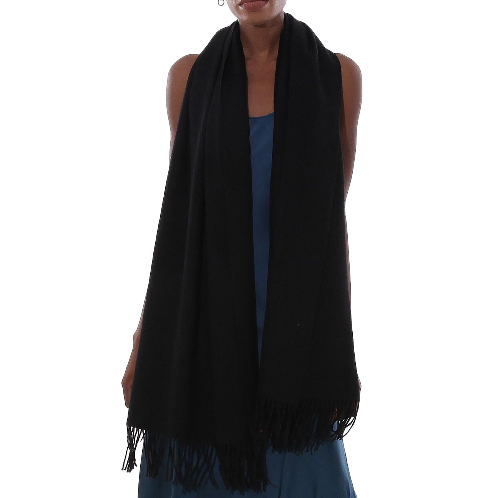 Sciarpa Pashmina Donna Invernale Scialle Sciarpe Elegante Cerimonia Grande Stole Foulard Scialle da Abito Sera