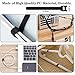 DRIVUU 311Pcs Cable Management Organizer Kit 4 Cable Sleeve Split,53Cable Clips 12Cord Clips Holder,22 Cable Ties, 20 Adhesive Wall Cable Tie, 200Fasten Cable Ties for TV Office Home Electronics