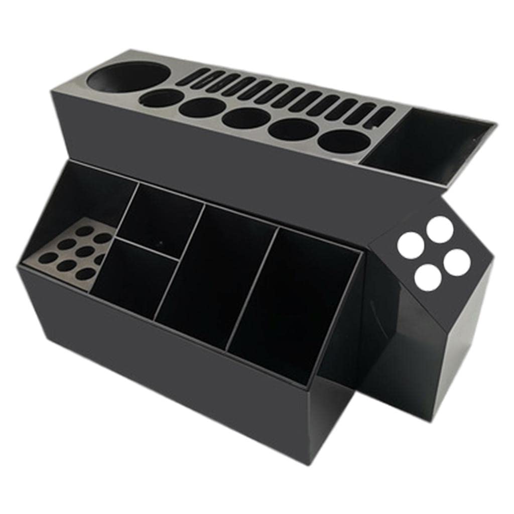 CALANDIS™ Hairdressing Tool Holder Box Storage Case Shears Hair Scissor Rack Anti-slip Black | Salon & Spa Equipment-image-42