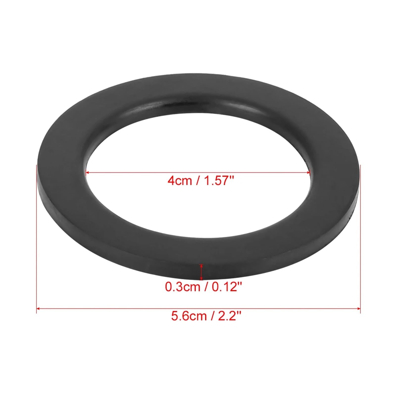 Naprawcze Carb Wymiana Akcesoriów 1-10 szt. 4 cm uszczelka pokrywy zbiornika paliwa silnika motocyklowego, paliwa, oleju, uniwersalne pierścienie gumowe(5pcs)