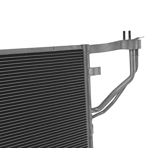 Image of TRQ A /C Condenser and Receiver Drier Assembly Compatible with 11-15 Kia Optima L4 2.4L 12-14 Hyundai Azera 11-13 Sonata L4 2.4L