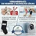 Nature Pet SPRUNGGELENK Schutz Bandage Hund HINTERBEIN – Sprunggelenk Bandage mit Leckschutz Hund – Verstellbarer Tarsal-Stulpen für Hunde zum Schutz des Hinterbeins 135° Winkel/Größe XXL 9