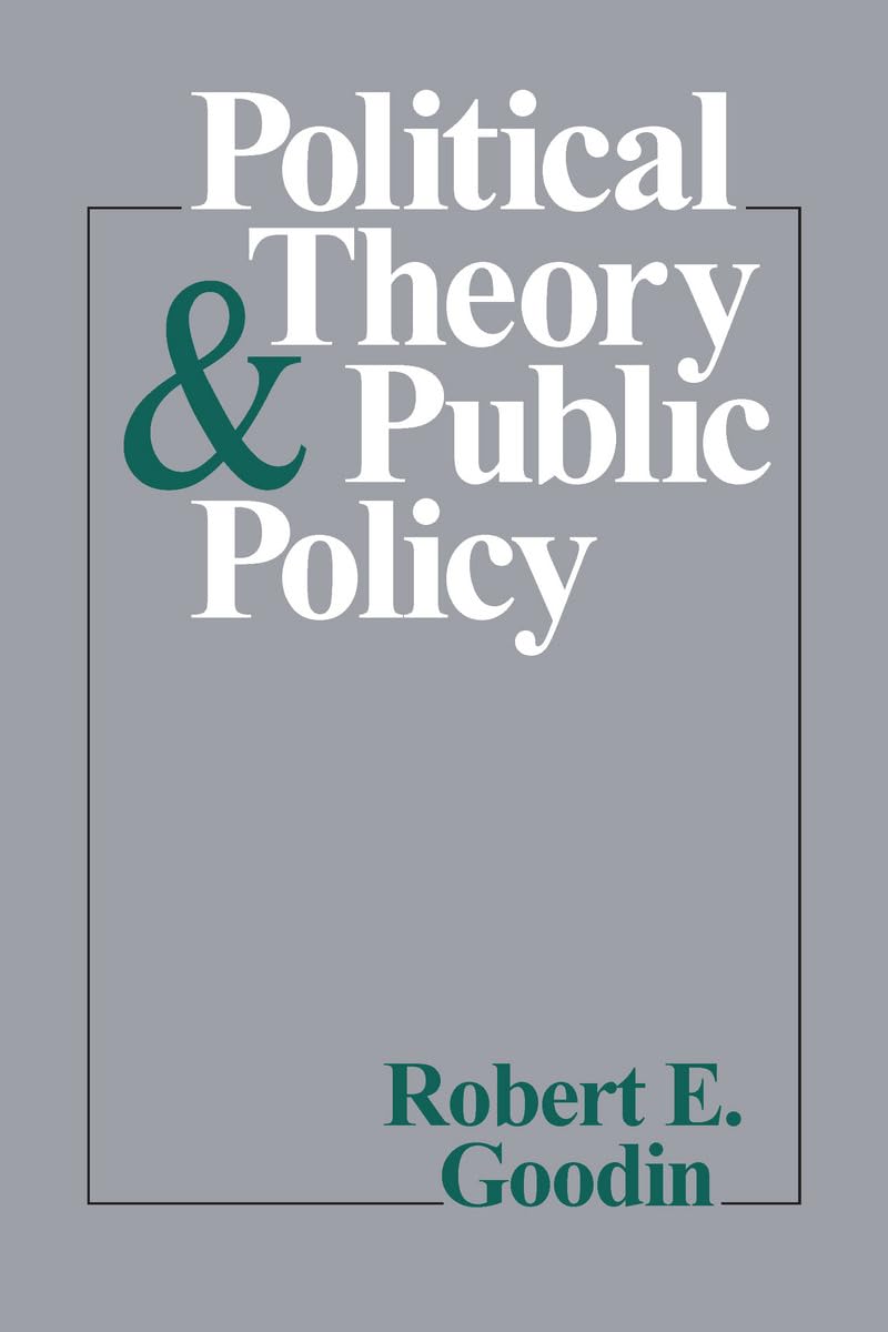 Political Theory and Public Policy