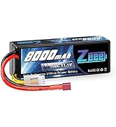 Zeee 3S Lipo Battery 8000mAh 11.1V 100C Hard Case RC Battery with Deans T Plug for 1/8 1/10 RC Ca...