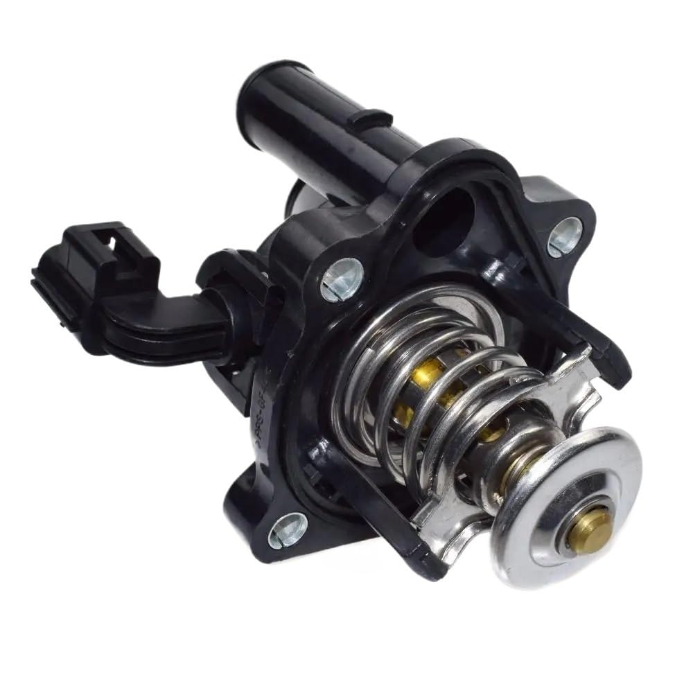 Engine Thermostat Housing Assembly Compatible With 2.0L 2005-2011 2.3L 2001-2003 OE 1S7Z8575AG WAY