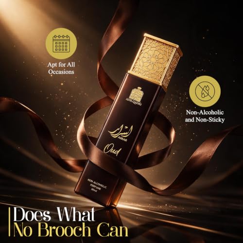 Image of Adilqadri Asrar Oud 50ml Perfume for Men & Women - Non-Alcoholic Saffron, Rose, Jasmine, Oud & Amber Fragrance - Long Lasting Warm Floral Woody Scent