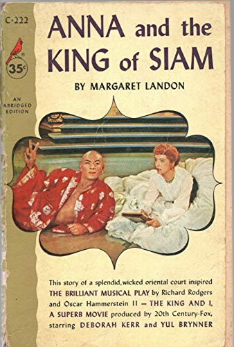 ANNA and the KING OF SIAM by MARGARET LANDON Po... B08LLC7WYM Book Cover