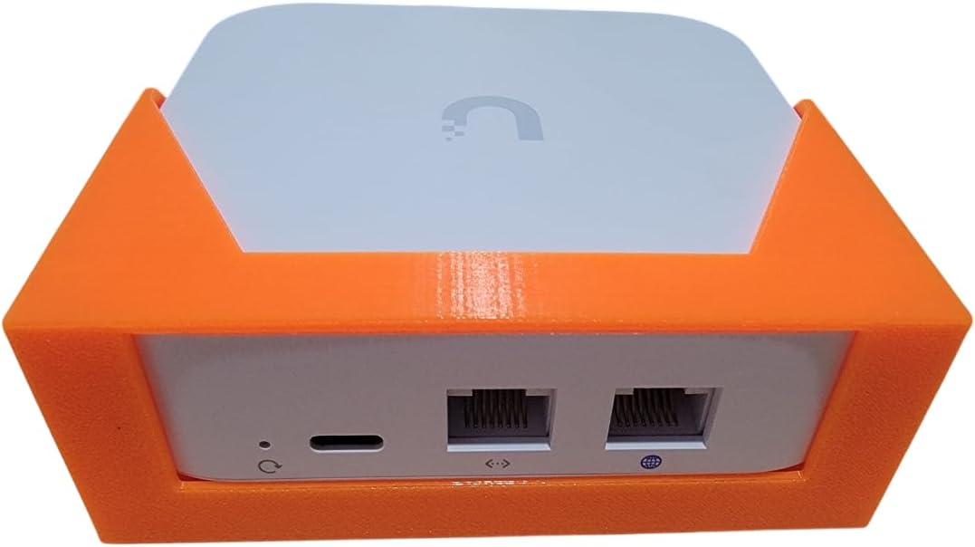 Wall Mount/Desk Mount for Unifi Express and Gateway Lite UX UXG-Lite Ubiquiti UX-US (White)