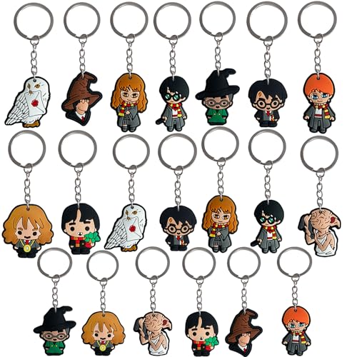 Mago portachiavi Cartoon portachiavi per festa di compleanno favori regali decorazione forniture trattare Bag Fillers scuola Carnevale ricompense 20pcs