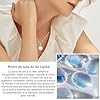 Lueaurra Cadeau pour Femme Collier Pierres de Lune Idee Original Cadeau Ado Fille Cadeaux Noel Femme Anniversaire Collier pour Fille Maman Sœur Amie #5