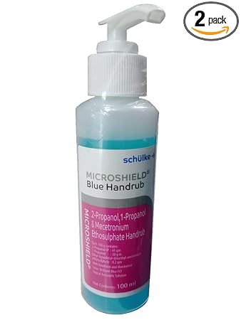 Microshield Handrub Blue Surgical Handwash (100 ml, Pack of 2)