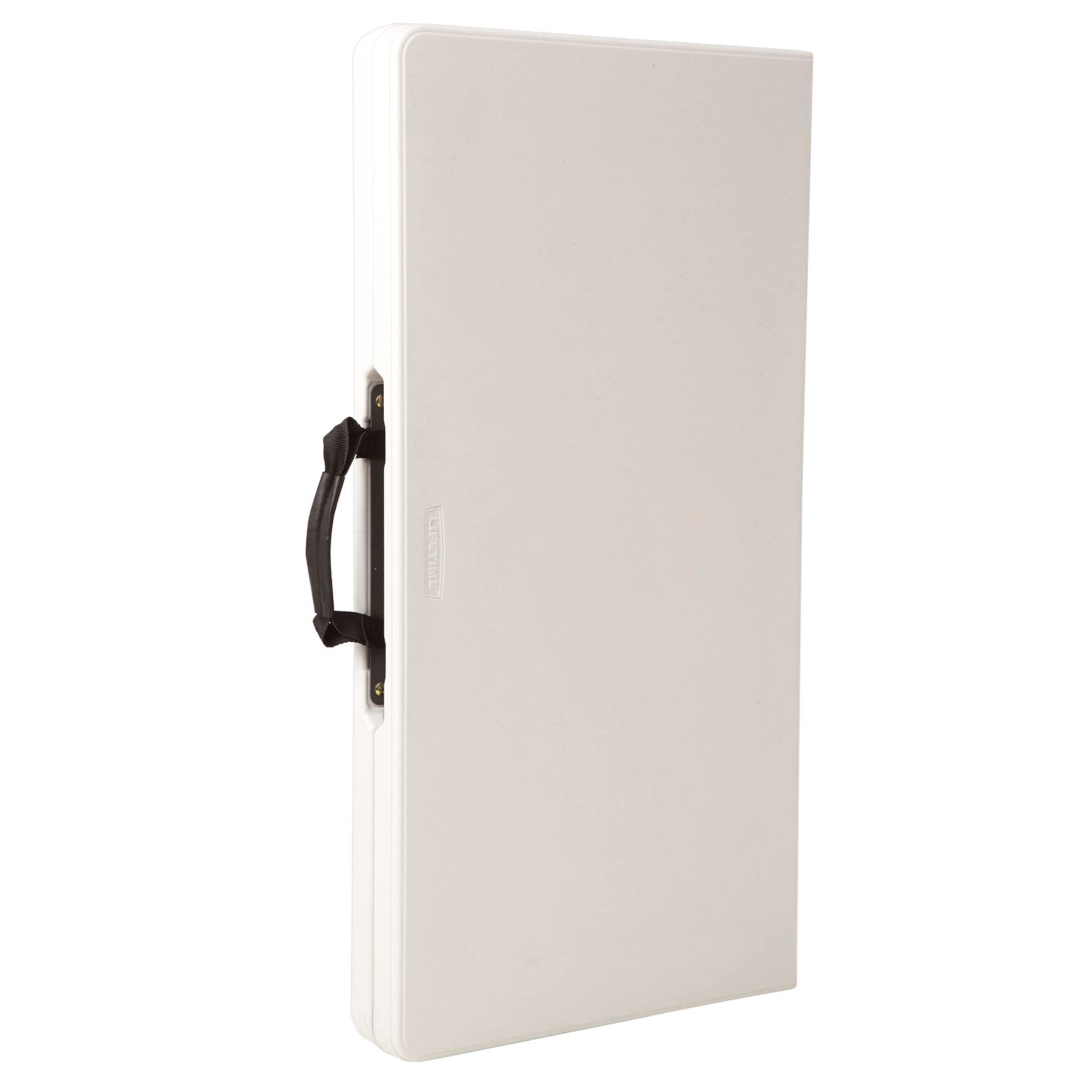 LIFETIME 92103 - Tavolo pieghevole portatile quadrato | Tavolo da campeggio pieghevole, 86x86x74 cm | Peso 8 kg, durevole, robusto e leggero | Capacità 4 persone