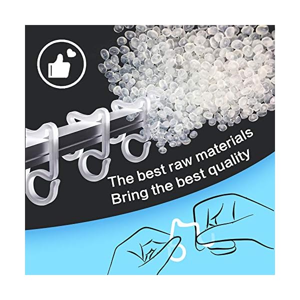 Holiday light clips christmas light clips outdoor hang gutter hooks for christmas decoration string lights weatherproof outdoor lights clips for halloween xmas(100 pieces) - image 5