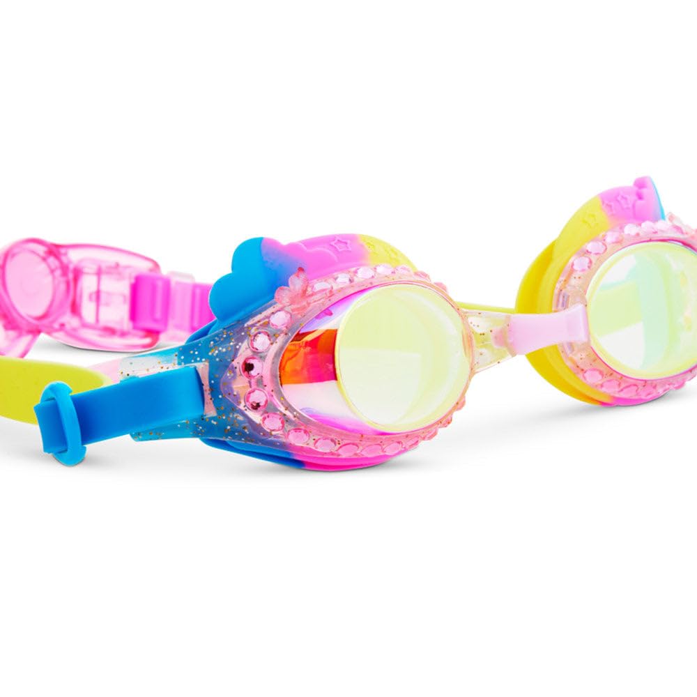 Bling 2O Rainbow Girl Kids kolorowe chmury okulary pływackie