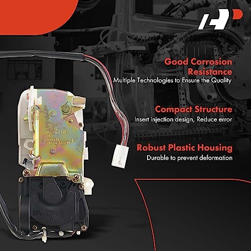 Image of A-Premium Front Left Driver Side Door Lock Actuator | Compatible with Mazda Protege 2001-2003, Protege5 2002-2003