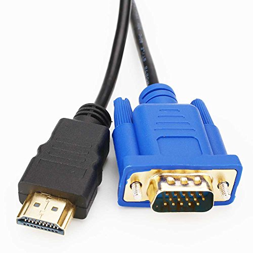 Cabo 1080p HD HDMI macho para VGA de 1,8 m