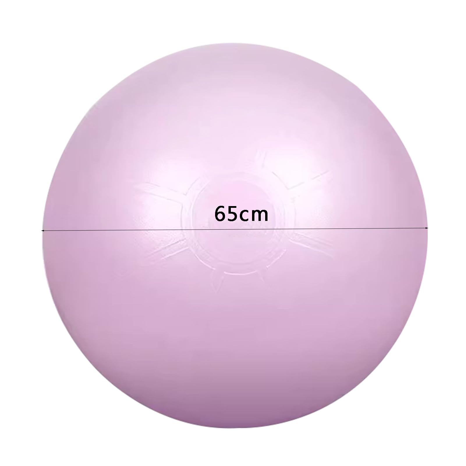 RajoNN Pelota de Ejercicio de 65 cm, Gruesa, Antideslizante y antiexplosión, Pelota de Yoga, Pilates, Pelota de Equilibrio físico con Bomba de Aire, Adecuada para Embarazo, Parto, Fisioterapia y