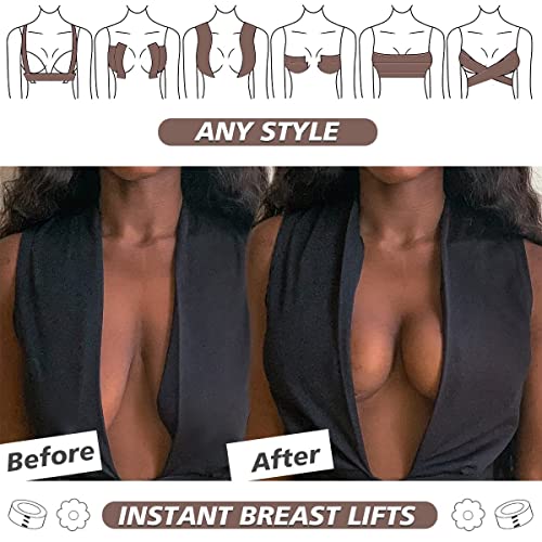 Image of Tripsky XL Breast Lift Tape, BoobTape for Large Breasts,Body Tape for Fashion,Athletic Tape Boobtape &NippleCover for A-G Cup
