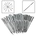 Produktbild EAGLESTIME 100pcs Nähmaschine Nadel Set Größe 11/75,12/80,14/90,16/100,18/110