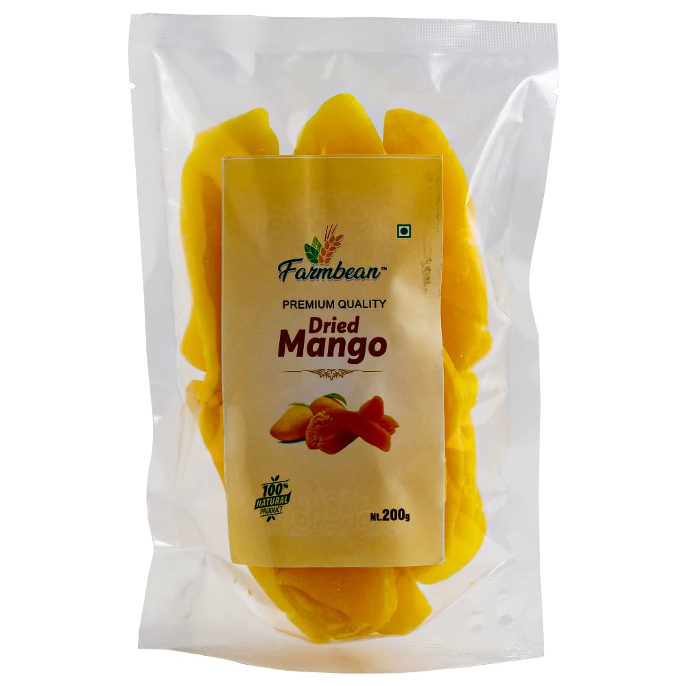 Farmbean Dried Mango | Dehydrated Alphanso - 200Gms (B0BVMS62ZN) Amazon Price History, Amazon Price Tracker