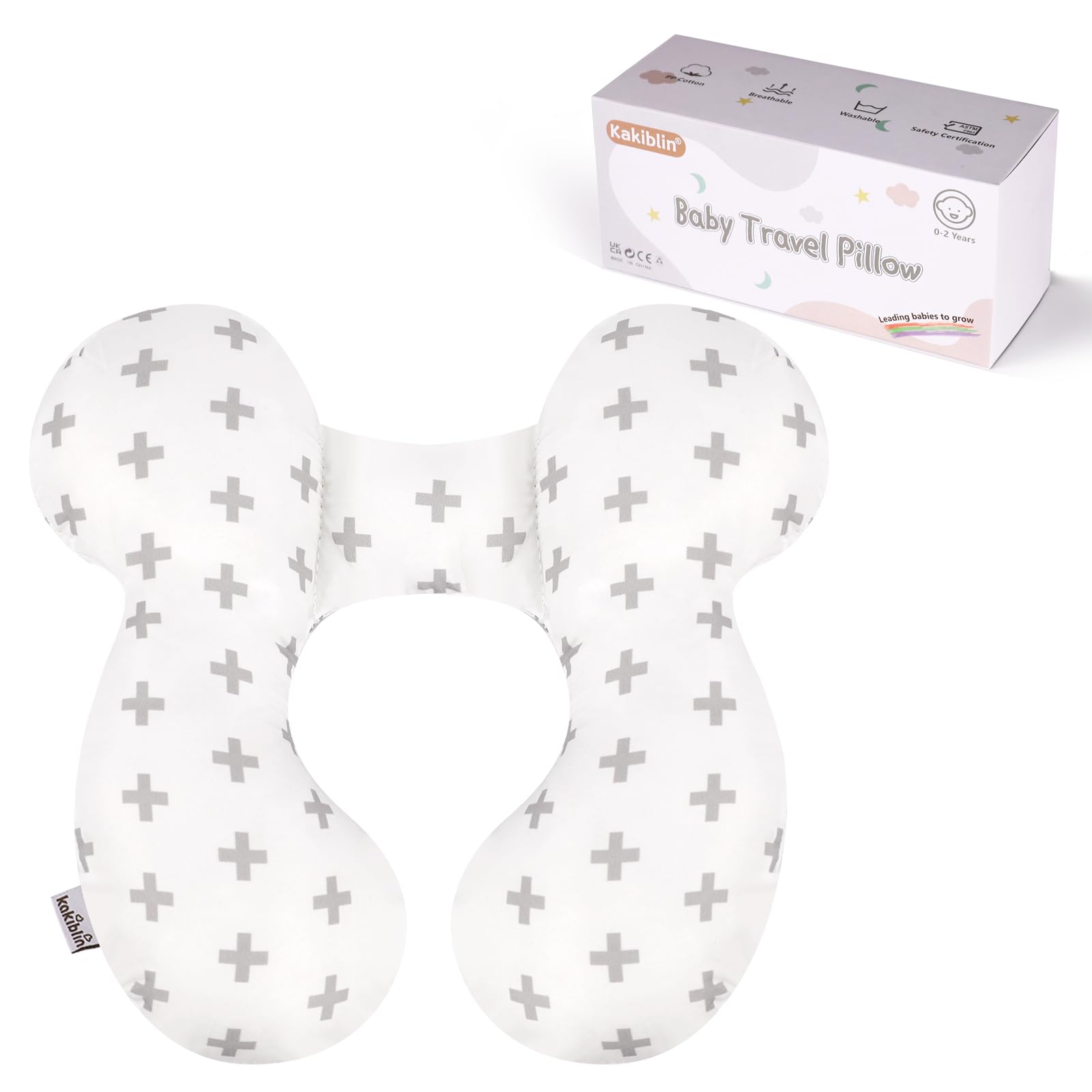 Almohada Para Bebe Recien Nacido KAKIBLIN Baby Travel Pillow,Neck