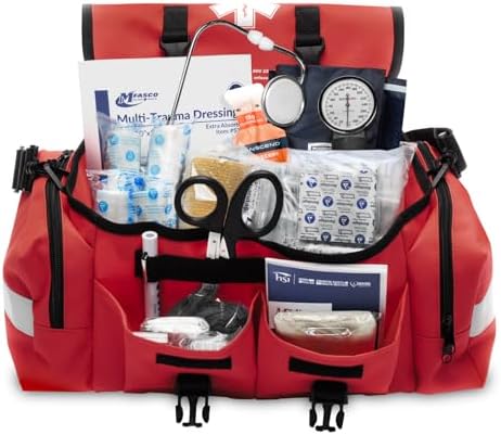 MFASCO Complete Emergency Response First Aid Kit Trauma Bag - 415...