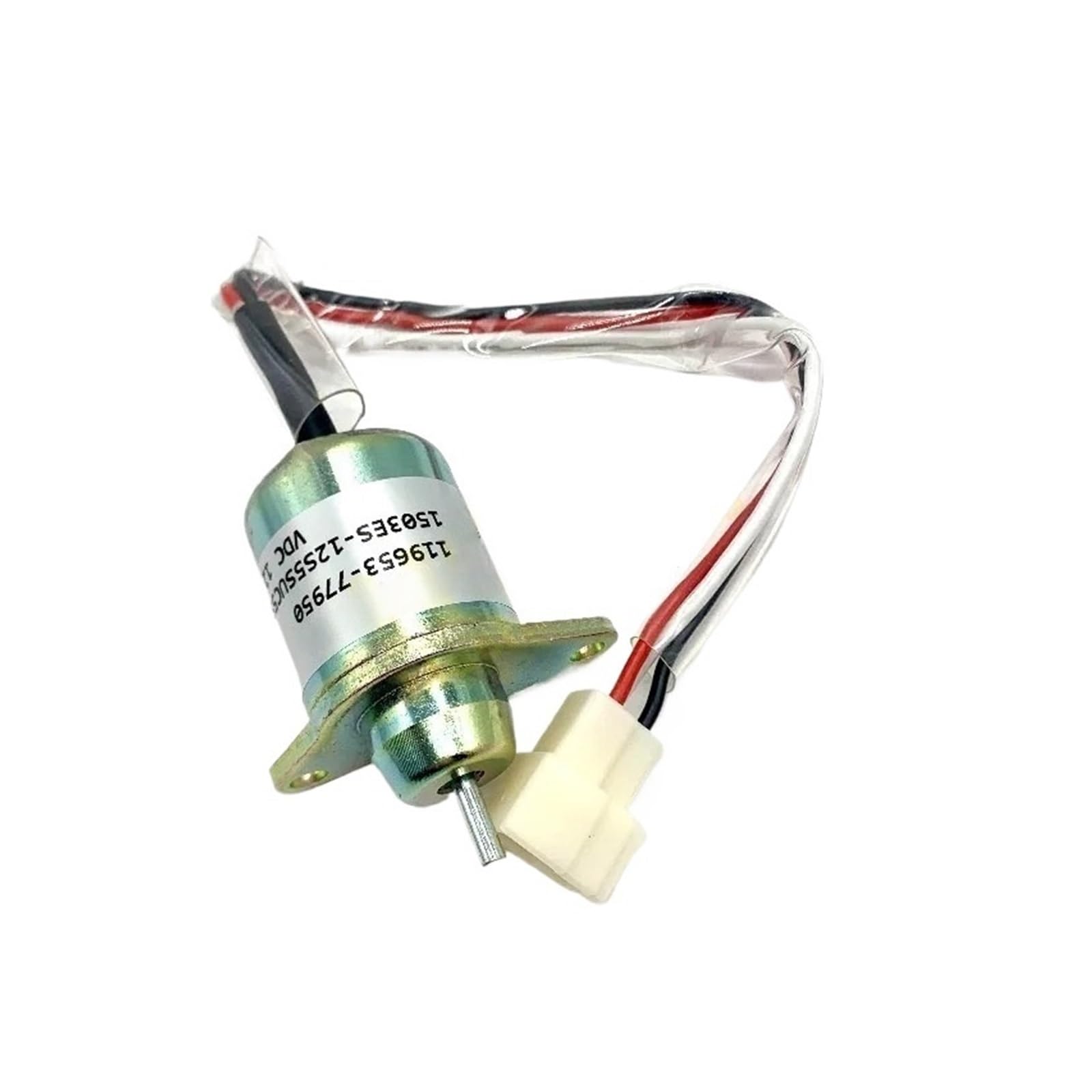 Lirhiqygf One Color Fuel Shut Off Shutdown Solenoid 119653-77950 12V