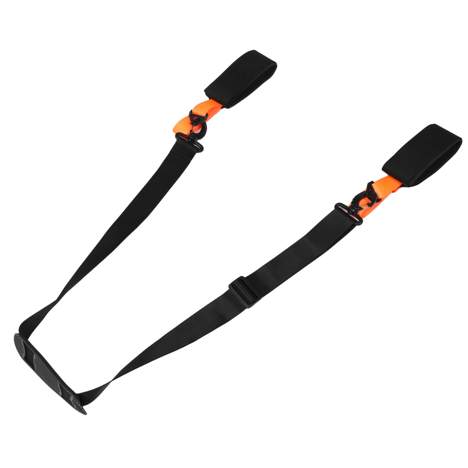 VICASKY Portable Adjustable Snowboard Sling Strap Lightweight Pu Ski Carrying Strap for Versatile Fit Secure Storage of Snowboards and Skis Convenient Outdoor Shoulder