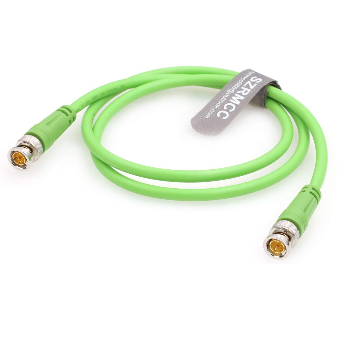 SZRMCC 12G HD SDI Video Cable BNC to BNC Male 4K Coaxial Cable LV-61S 75 ohm for ARRI RED Camera Monitor Blackmagic HyperDeck (Red,5m)